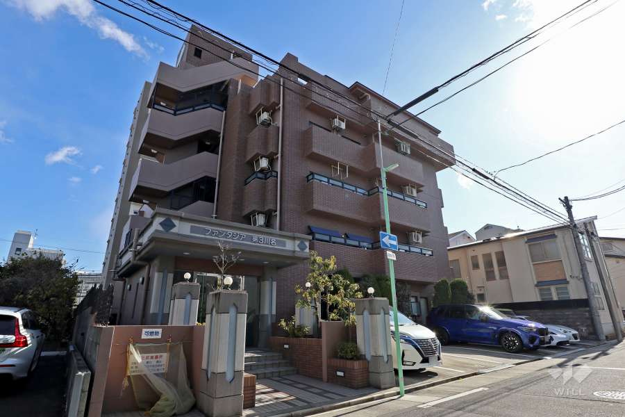ファンタジア第3川名の外観(北西側から）