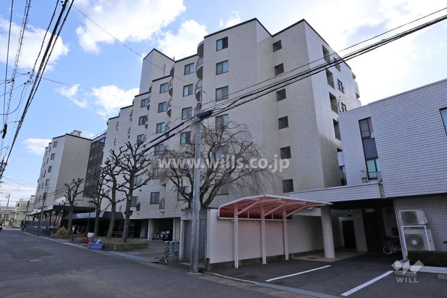 シャトレ北山(北西側から)