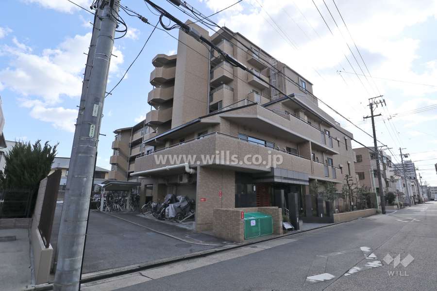 グランステイツ御器所北山の外観(北西側から)