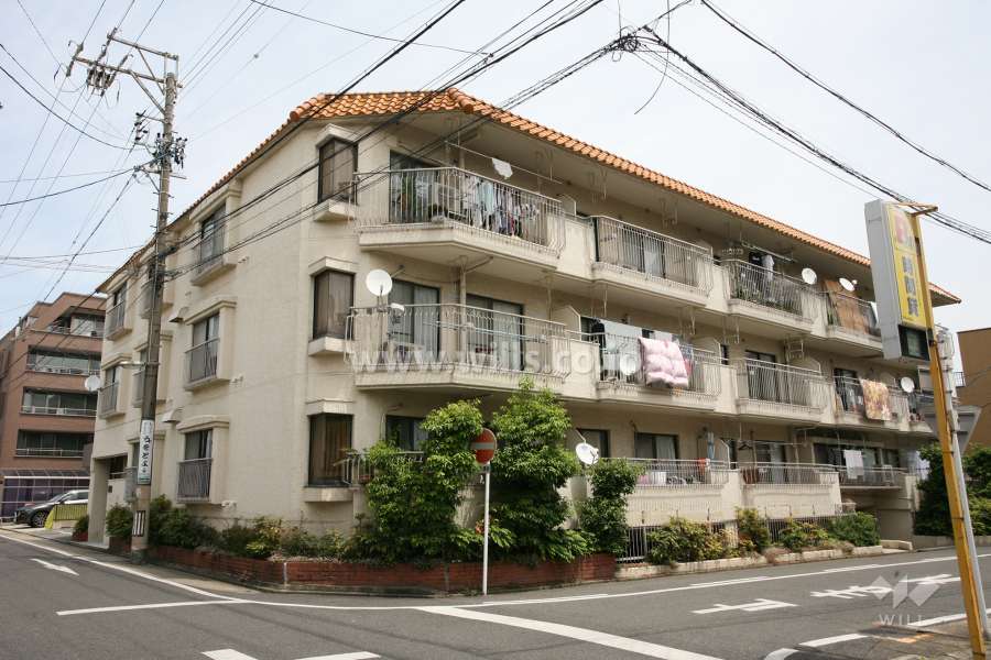 荘苑北山本町の外観(南西側から)