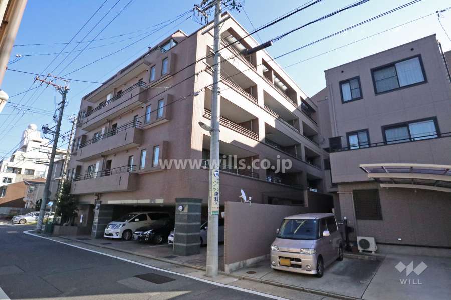 鶴舞公園シティハウスの外観（西側から）