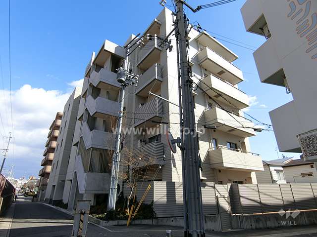 エヌヴィ本山田中町の外観（北西側から）