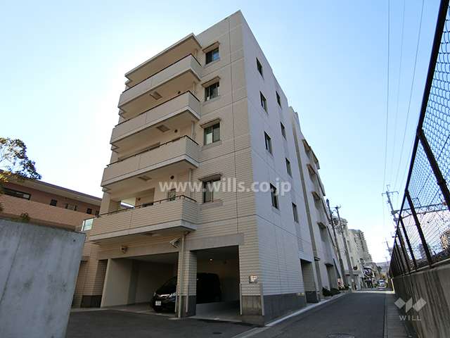 エヌヴィ本山田中町の外観（北東側から）
