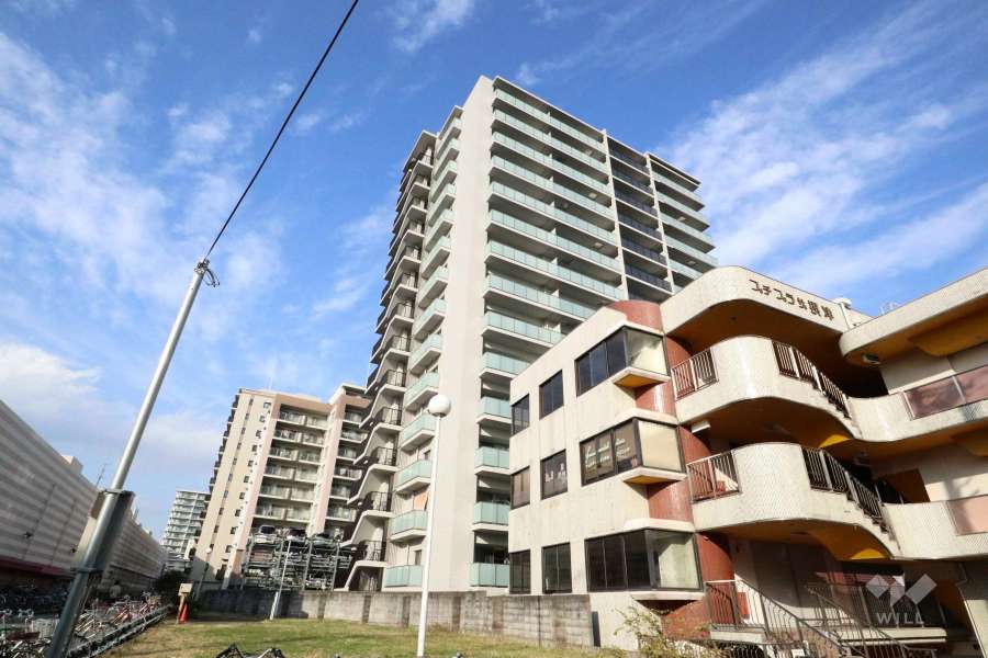 ジオ高槻大畑町の外観（南西側から）