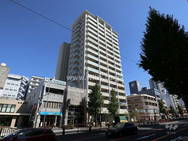 マストスクエア池下の外観(南西方向から)
