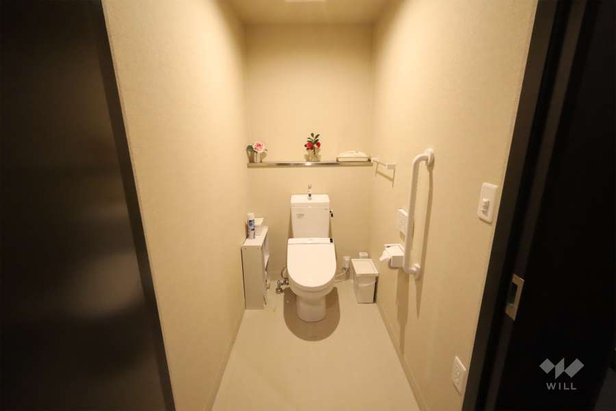 共用部にはトイレがあります。