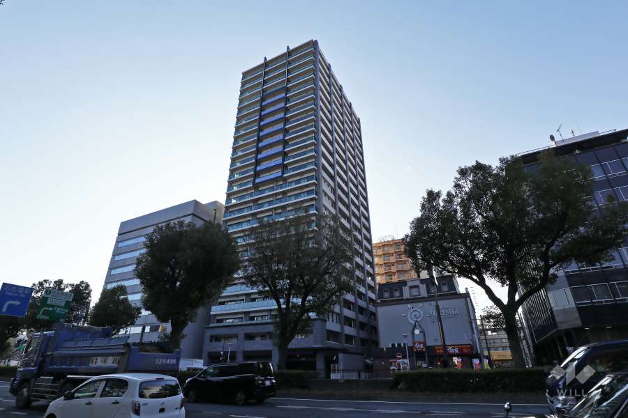 タワー・ザ・ファースト名古屋栄の外観（北東側から）