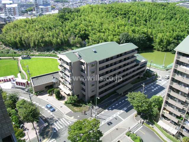 ジオ緑地公園ビューテラスの遠景（南東側から）