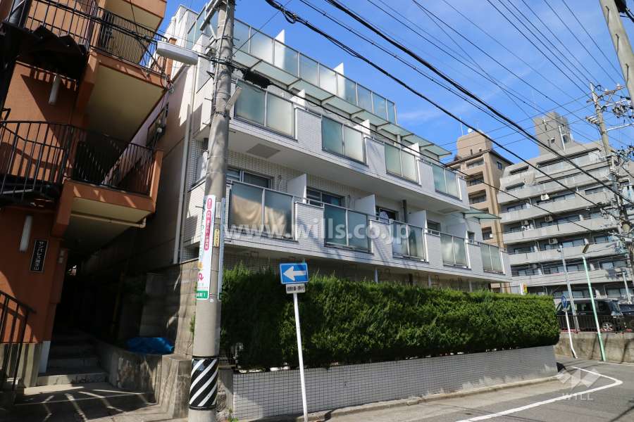 コア菊坂の外観（南側から）