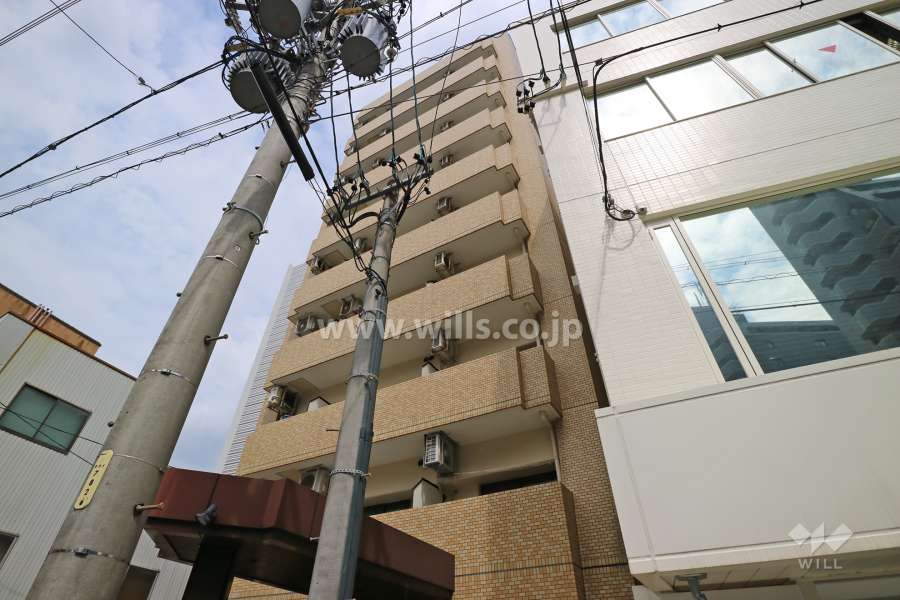 ダイアパレス新栄の外観（南西側から）-(2)