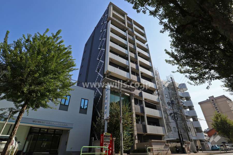 エステムコート名古屋栄・デュアルレジェンドの外観（北西側から）