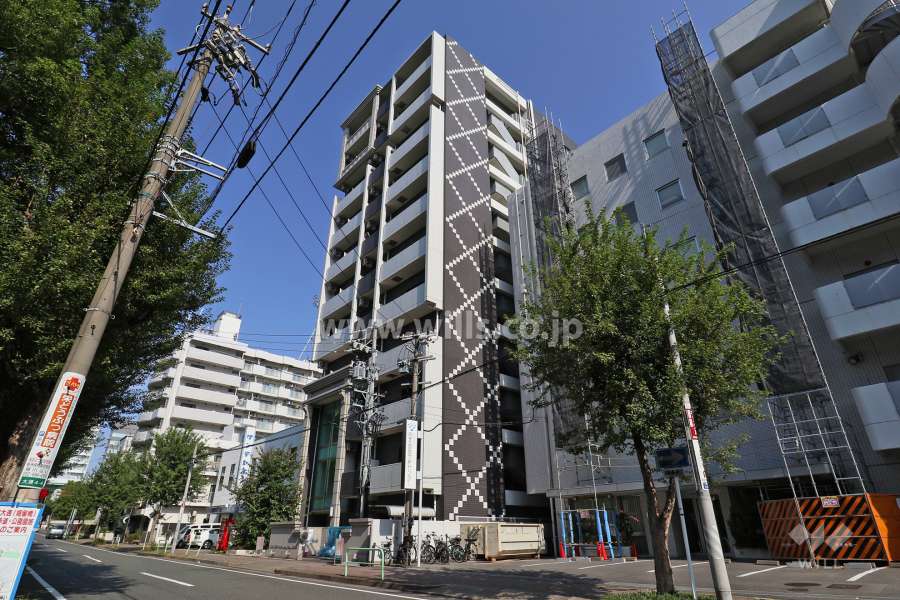 エステムコート名古屋栄・デュアルレジェンドの外観（南西側から）