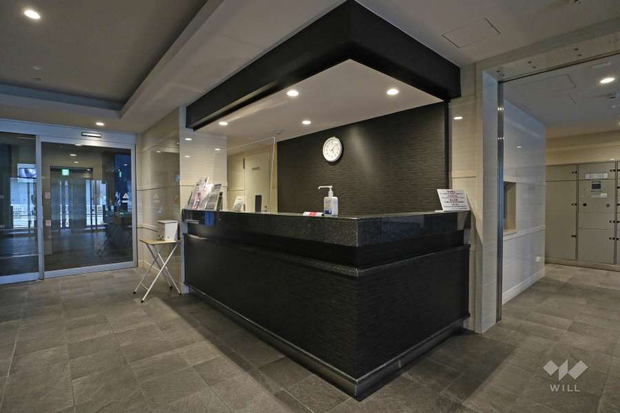 コンシェルジュサービスがございます。宅配の集荷やクリーニングサービスなどワンランク上の暮しを実現します。