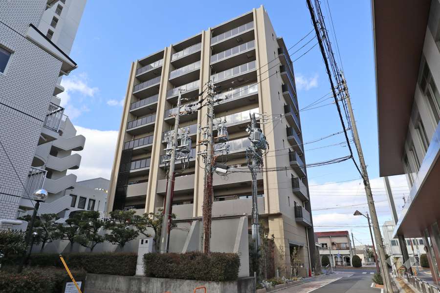 サンメゾン御器所の外観(南東側から)