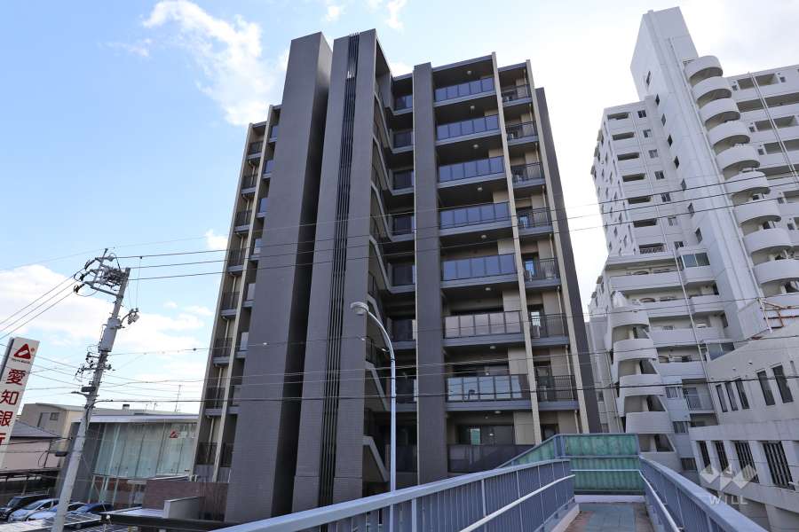 サンメゾン御器所の外観(北側から)