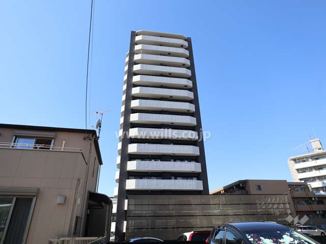 サンクレーア星ヶ丘の外観（南東側から）