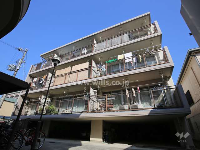 ベル香枦園　北棟の外観（南東側から）