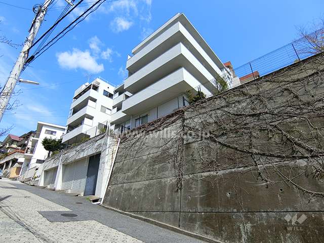 赤塚山グリーンハイツの外観（南西側から）