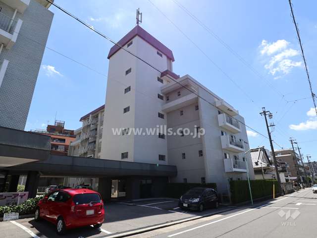 シーアイマンション千種S棟の外観（北西側から）
