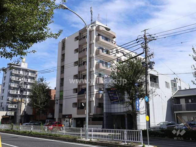 田代ハイツの外観（南西側から）