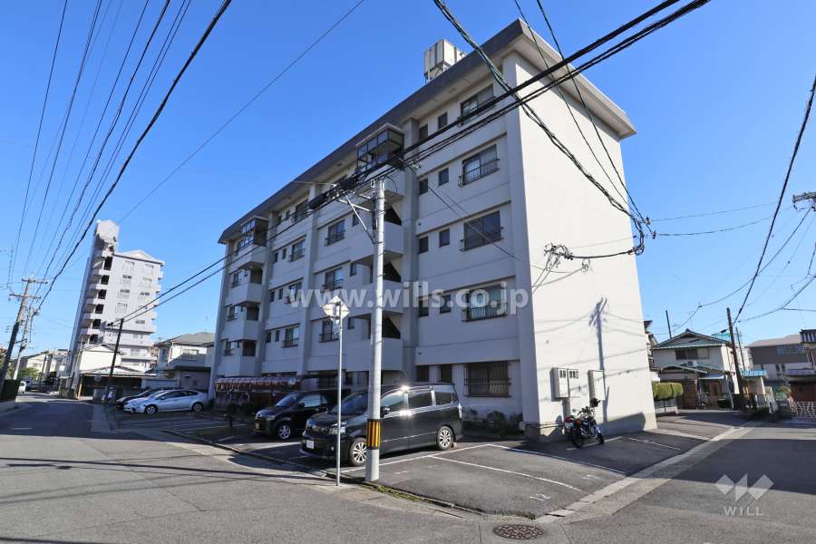 東千種台ハイツの外観（北西側から）
