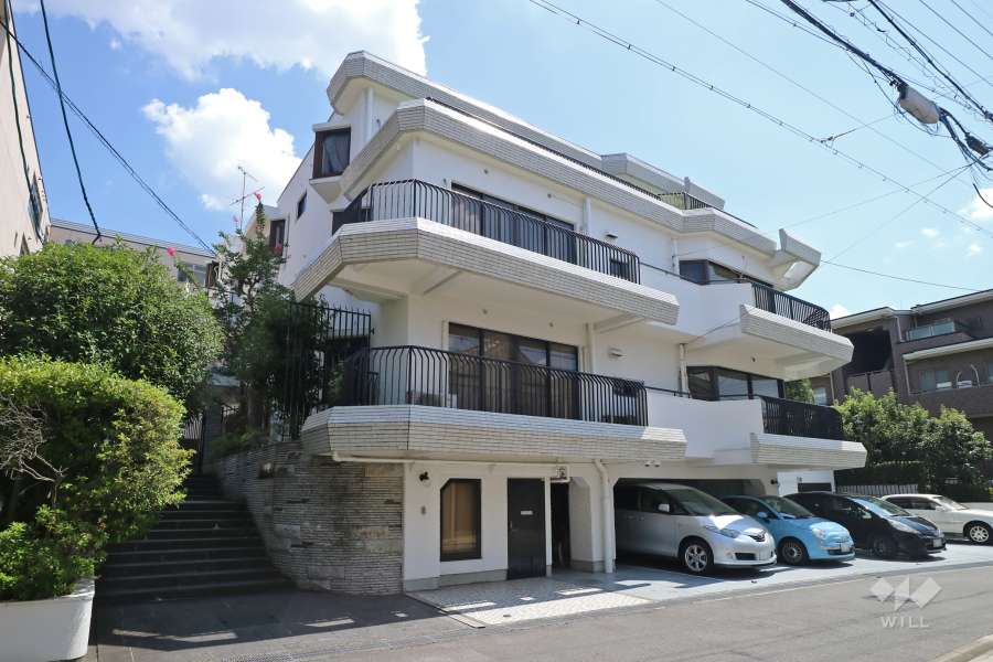 覚王山センチュリーマンションの外観（北西側から）