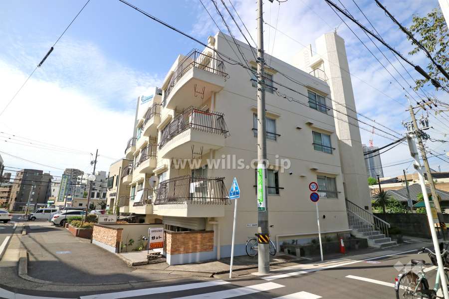 豊栄ハイツの外観（東側から）