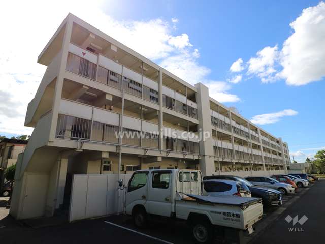 揚羽住宅1号棟の外観（北東側から）
