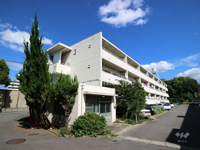 揚羽住宅3号棟の外観(南西側から)