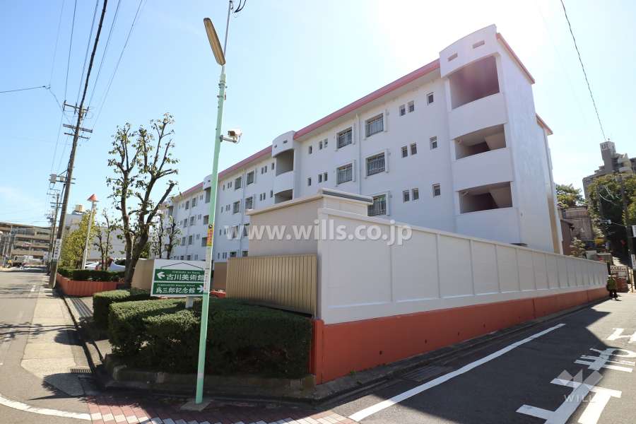 池下住宅の外観（北西側から）