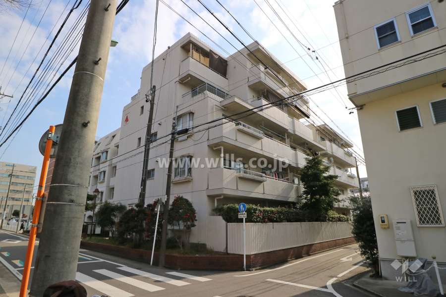 メゾン豊年町１号棟の外観（北西側から）