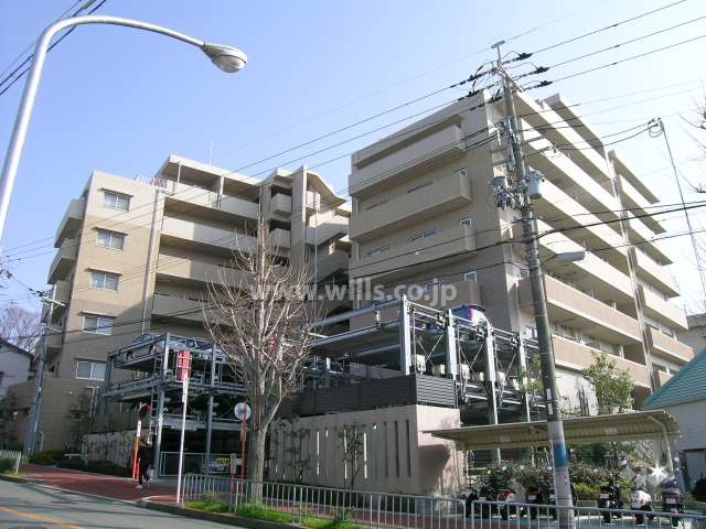 エステムコート東豊中ロサリオの外観（北西側から）