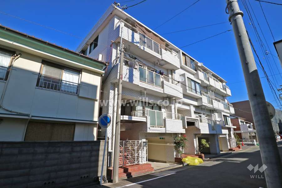 北千種マンションの外観（南西側から）