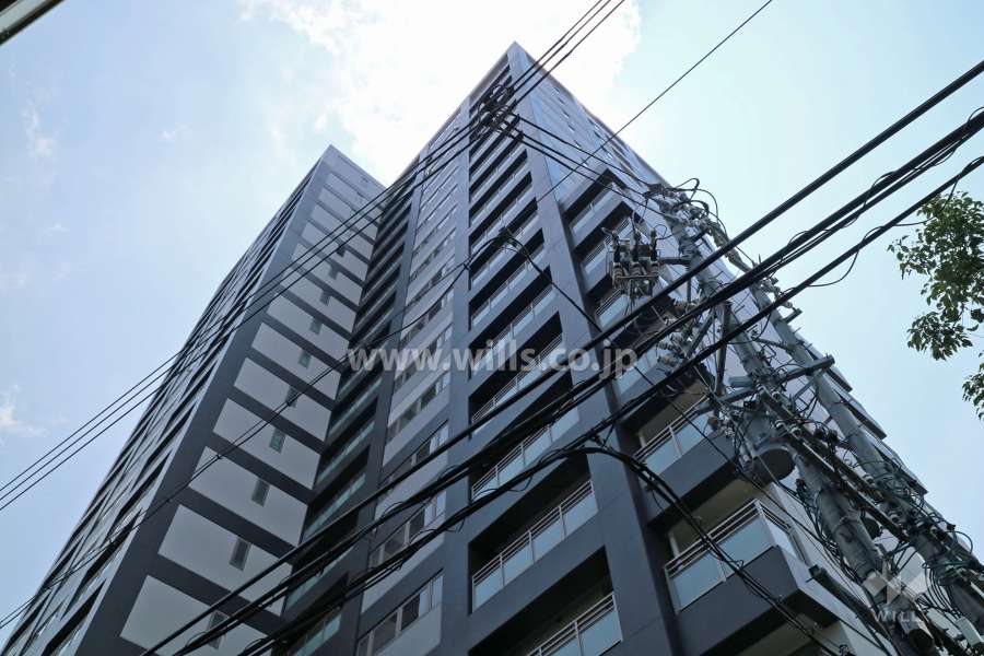 ヴィークステージ茶屋ヶ坂の外観（北西側から）