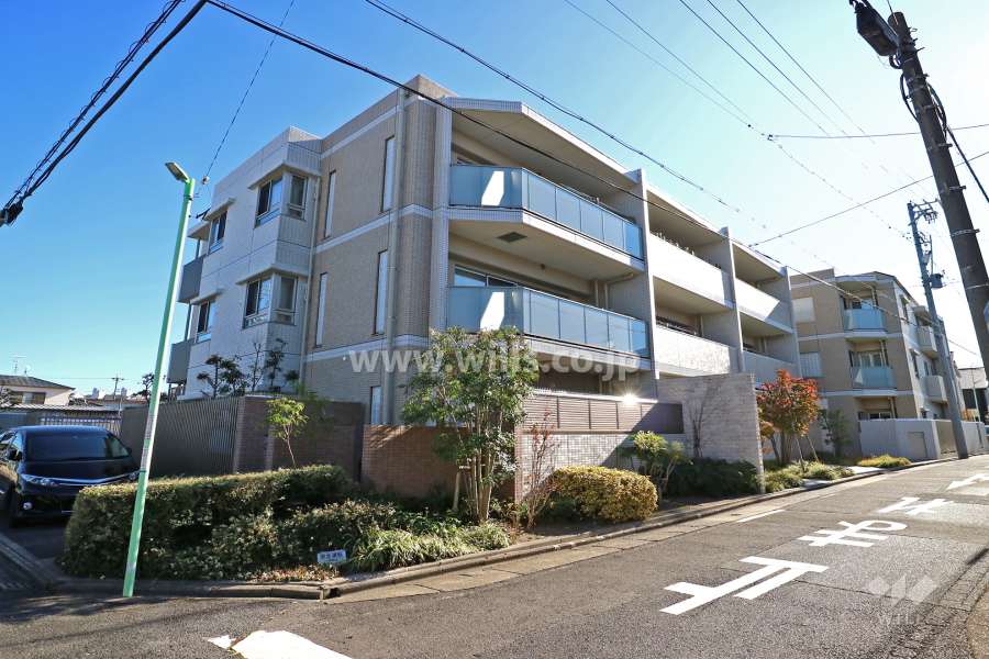 キャッスルニューコート茶屋ヶ坂の外観（北西側から）