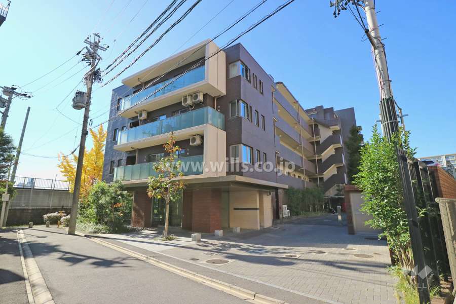 ローレルコート砂田橋の外観（北東側から）