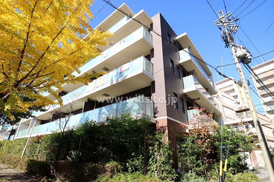 ローレルコート砂田橋の外観（南東側から）