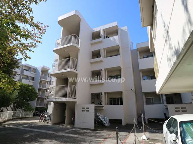 豊中豊松園ハイツＣ棟の外観(東側から)