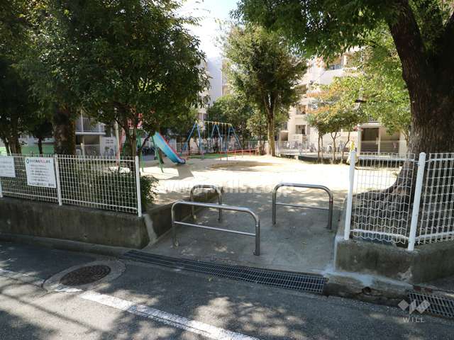 Ｃ棟東側にある公園