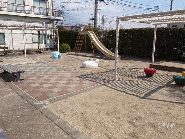 敷地内の広場