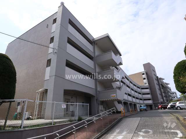 上社北住宅1号棟の外観(北東側から)