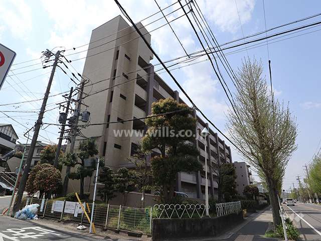 藤森西住宅Ｎ棟の外観(東側から)