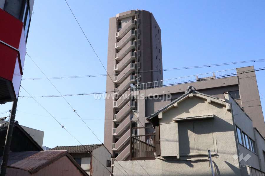 ヴァンデュール名古屋御器所の外観（東側から）