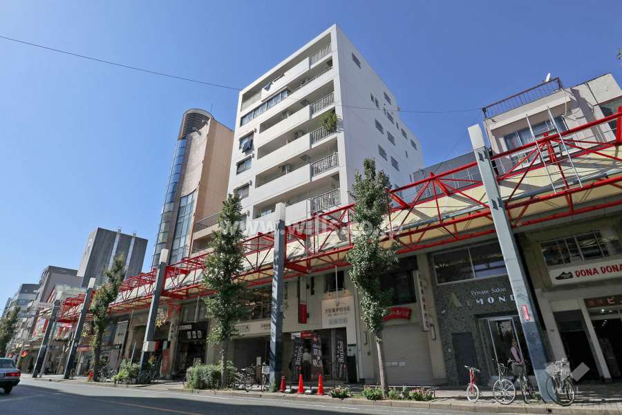 シティコーポ大須の外観（北東側から）
