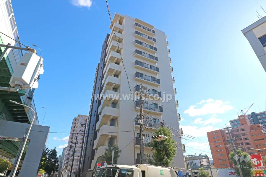 シティライフ中区正木の外観（北西側から）