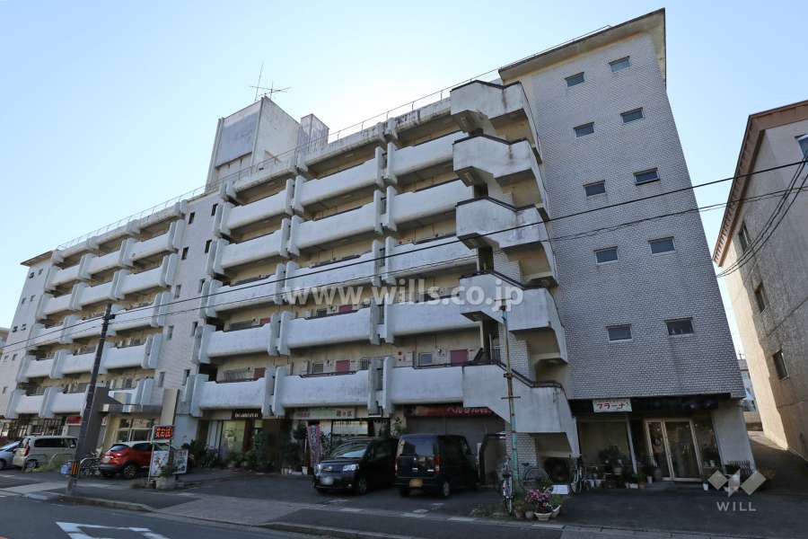 パークサイドマンションの外観（北側から）