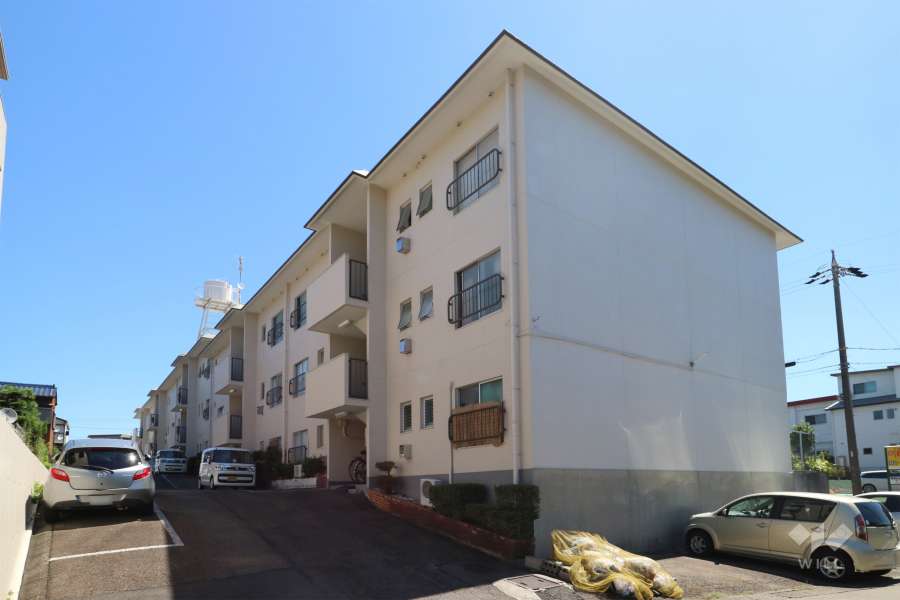 藤の上ハイツの外観（北西側から）