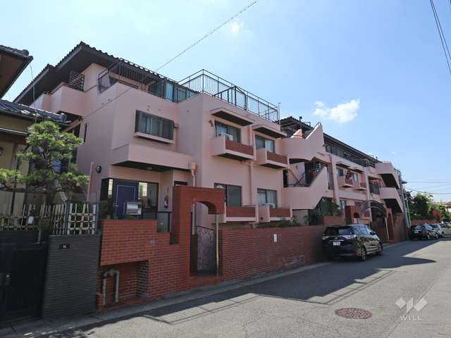 廻間公園南マンションの外観（北東側から）