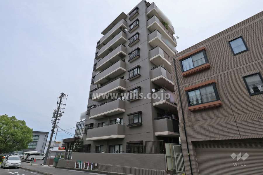 真栄マンション高針の外観（西側から）