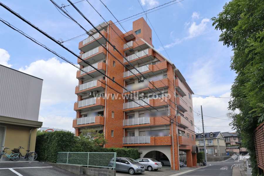 ジーオー第6マンション藤ヶ丘の外観（南東側から）